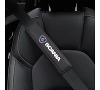 YYYQP 2Pcs Car Seat Belt Cover Pads, for Scania K250 K280 K310 K320 K490 Soft Comfort Auto Interior Styling Accessories