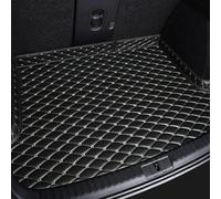 YYYQP Car Leather Boot Mats Rear Trunk Protector Pad Liner, for NISSAN Juke 2014-2024 Boot Accessories,B-Black Beige