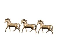 YYZTXF 3pcs Horse Ornaments for Girls Racehorse Decor Table Centerpiece Horse Head Animal Decor