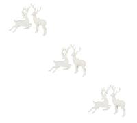 YYZTXF 6pcs Christmas Tree Ornaments Adorable Holiday Pendants for Cozy Decoration Reindeer and Snowflake for Festive Home Decor