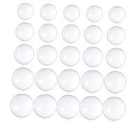 YYZTXF Christmas Baubles Fillable Plastic Balls Transparent Decorative Ornaments 25pcs for Tree Home Party