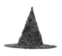 YYZTXF Stylish Witch Hat with Broken Hole for Halloween Costume - Lightweight and Novelty