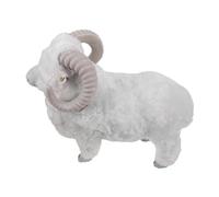 YYZTXF Vivid Arts Animals Sheep Model Realistic Farm Animal Ornament Sheep Decorations for Garden Tabletop Sculpture Novelty Toy