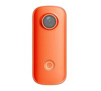 YZ-LIANG ACTION CAMERA Action Camera Thumb Camera 2K 30FPS WiFi 30M Waterproof Sports DV Webcam HD quality (Bundle : Add 128GB Card, Color : PLUS Orange)