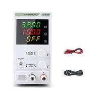 YZACK Variable DC Power Supply With Memory Function 40A 20V 300W Lab Programmable Laboratory Bench Power Supply Source Adjustable (Color : SS-3010MF, Size : 1)