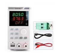YZACK Variable DC Power Supply With Memory Function 40A 20V 300W Lab Programmable Laboratory Bench Power Supply Source Adjustable (Color : SS-8010HP, Size : 1)