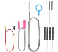 YZAHGDS Flexible Pipe Cleaner, Clog Remover for Sink, Household Sewer Hair Brush, Long Drain Brush with Flexible Feeding Tube - 13pcs