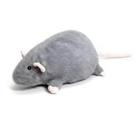 YZBBSH Chonky Rat Plush, Oversized Soft Stuffed Rat, Realistic Cute Chubby Plush Pillow for Bed Sofa Room Decor & Gift (Grey, 90cm)