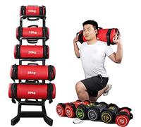 YZBBSH Sandbags Fitness 5kg 10kg 15kg 20kg 25kg 30kg Heavy Duty Power Bag Weight Training Sand bag with Empty Filler Bags for Full Body Workout Exercise Sandbag (without sand)
