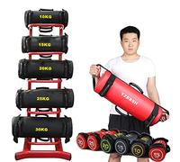 YZBBSH Sandbags Fitness 5kg 10kg 15kg 20kg 25kg 30kg Heavy Duty Power Bag Weight Training Sand bag with Empty Filler Bags for Full Body Workout Exercise Sandbag (without sand)