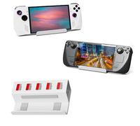YZBYFON Stand Base Holder for ASUS Rog Ally/Steam Deck,Frosted Aluminum Alloy Playstand with SD Card Slots for Valve Steam Deck, for ROG Ally, and Mobile Phones
