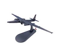 YZCIS 1 144 For U.S. U-2 U2 Reconnaissance Plane Black Cat Squadron Aircraft Alloy Die-casting Model Miniature Hobby Playset