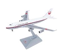 YZCIS 1:400 For B747-100 Passenger Plane JA8101 White Die-Cast Scale Model Toy Rare Collectibles Model Building Kit