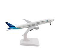 YZCIS 20cm Aircraft for Garuda Indonesia Boeing 777 with Landing Gear B777 Alloy Plane Model Planetoy Set