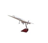 YZCIS 48CM For Dieacst Collectible Plane Concorde Air Force One Model Resin Airframe Aircraft Gift Model Building Kit(White B)