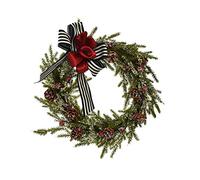 YZCIS Artificial Wreath, 1Pc Garland Prop Door Hanging Pendant Pinecone Wreath Christmas Wreath for Christmas Home Party Door