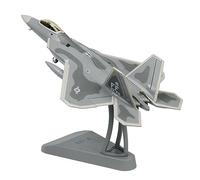 YZCIS AZIZAT 1/72 F-22 Raptor Model Airplane Model Plane Fighter Model Jet Airplane Model Display Alloy Die-Cast Model Plane for Collection Or Gift Ornament