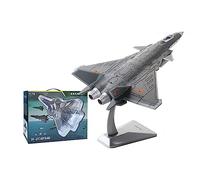 YZCIS AZIZAT 1/72 Fighter Model Plane Diecast J-20 Stealth Fighter Model Jet Airplane Model Alloy Model for Gift Collection Decoration,Camouflage