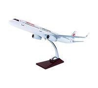 YZCIS AZIZAT Airplane Models Delta DHL A380 C919 Large 18.5In Aircraft Model Jet Airplane Die-Cast Model Plane Resin for Collection Gift,Eastern Airlines A321neo
