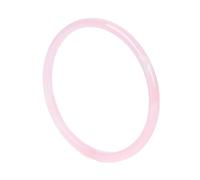YZCIS Braceletas de Cadena de Jade de Color Rosa Claro de la Mano de Clase Natural, Joyas de Jade Jade Jade joyret, 54-59 mm, 56 mm, 56 mm, 56 mm