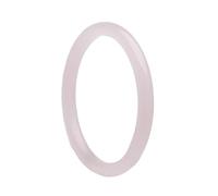 YZCIS Brazalete del Bangle de Jade Delgado para Mujeres, Pulsera de Buena Fortuna de Jade Natural Buena Suerte Regalos