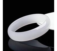 YZCIS Brazaletes de Damas, Pulseras Naturales de Jade, Pulseras de Jade, Pulseras y Jade para Mujeres, Joyas, Pulseras de Damas y Jade, S y S, -58-60 mm