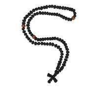 YZCIS Christian Orthodox Prayer Rope, Handmade Orthodox Prayer Rope Necklace Greek Knot Bead Cross Blessing Pendant Charm Gift