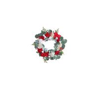 YZCIS christmas outdoor decorations 3pc Flower Wreath Door Hanging Hotel Decoration Hanging Wall