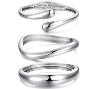 YZCIS Chunky Bangle Bracelets for Women, Dainty 14k Gold Plated Big Stackable Bangles Set, Trendy Statement Women's Cuff Bracelet Stack Waterproof Chunky Bracelets Jewelry Gifts