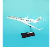 YZCIS DKHOUN Airplane Model Collectible Gulfstream G650 Model Airplane 12.2inch 1:100 Resin Diecast Plane for Gift or Display