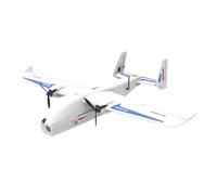 YZCIS For Orca FPV Twin-Engine Fixed-Wing Aircraft Metal Airplane Model Die-Cast White For Collectors Model Building Kit