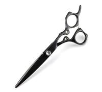 YZCIS Hair Cutting Shears, 6 Inch Professional Steel Upscale Gem Black Cut Hair Scissors Haircut Thinning Barber Cutting Shears Hairdressing Scissors (Cutting Scissor