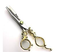 YZCIS Hairdressing Scissors 6-inch Hairstylist 400C high Hardness Steel Professional Styling Tool thinning Scissors