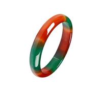 YZCIS Jade Bangle for Women Feng Shui Bangle Buena Suerte Jade Diseño de Mujer Jade China Cumpleaños