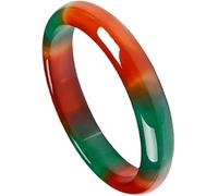 YZCIS Jade Bangle for Women Feng Shui Bangle Buena Suerte Jade Diseño de Mujer Jade China Cumpleaños