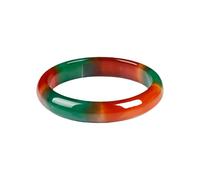 YZCIS Jade Bangle for Women Feng Shui Bangle Buena Suerte Jade Diseño de Mujer Jade China Cumpleaños