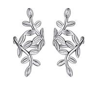 YZCIS S925 Sterling Silver Ear Cuff Helix Cartilage Clip on Earrings Non Piercing Earrings Set for Women Fits Sensitive Ears (with Gift Box)