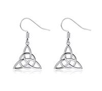YZCIS Silver Stud Earrings for Women Sterling Silver Celtic Heart/Star/Butterfly Earring Studs Celtic Jewellery Hypoallergenic Small Earrings(Gift Wrapped)