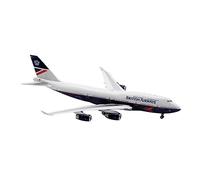 YZCIS Small Scale Model Planes 1：200 For B747-400 Fighter Static Die Cast Metal Alloy Aircraft Model Decoration Desktop Decoration Model Building Kit