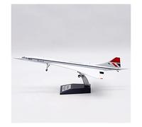YZCIS Small Scale Model Planes 1 200 For Concorde G-BOAC Aviation Model Miniature Model Building Collectible Model Ornament Or Gift Model Building Kit
