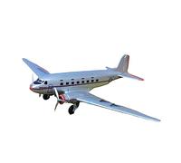 YZCIS Small Scale Model Planes 1 200 For DC-3 Metal Die Cast Simulation Alloy Passenger Aircraft Model Desktop Decoration Gift Model Building Kit