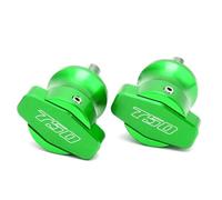 YZCSYBBF Swingarm Slider Spools 8MM Motorcycle Swingarm Slider Spools Stand Screws Covers For SUZUKI GSX-S 750 GSXS750 GSXS 2011-2025(Green)