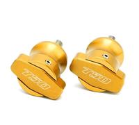 YZCSYBBF Swingarm Slider Spools 8MM Motorcycle Swingarm Slider Spools Stand Screws Covers For SUZUKI GSX-S 750 GSXS750 GSXS 2011-2025(Gold)