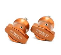 YZCSYBBF Swingarm Slider Spools 8MM Motorcycle Swingarm Slider Spools Stand Screws Covers For SUZUKI GSX-S 750 GSXS750 GSXS 2011-2025(Orange)