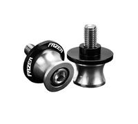 YZCSYBBF Swingarm Slider Spools FOR FZ1 For Fazer FZ-1 2006-2022 2023 2015 2007 2008 2009 2010 Motorcycle 6MM Stand Screws Swingarm Slider Spools(FAZER silver)