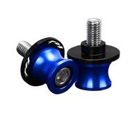 YZCSYBBF Swingarm Slider Spools FOR FZ1 For Fazer FZ-1 2006-2022 2023 2015 2007 2008 2009 2010 Motorcycle 6MM Stand Screws Swingarm Slider Spools(FZ1 blue)