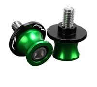 YZCSYBBF Swingarm Slider Spools FOR FZ1 For Fazer FZ-1 2006-2022 2023 2015 2007 2008 2009 2010 Motorcycle 6MM Stand Screws Swingarm Slider Spools(FZ1 green)