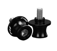 YZCSYBBF Swingarm Slider Spools FOR FZ1 For Fazer FZ-1 2006-2022 2023 2015 2007 2008 2009 2010 Motorcycle 6MM Stand Screws Swingarm Slider Spools(FZ1 black)