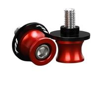YZCSYBBF Swingarm Slider Spools FOR FZ1 For Fazer FZ-1 2006-2022 2023 2015 2007 2008 2009 2010 Motorcycle 6MM Stand Screws Swingarm Slider Spools(FZ1 red)
