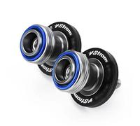 YZCSYBBF Swingarm Slider Spools M8 For SUZUKI V-strom 650 800DE Vstrom 1000 250 1050 XT DL650 Vstrom650 Motorcycle Swingarm Spools Slider Stand(Blue-B)